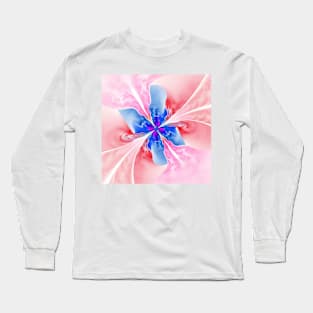 Blue butterfly Long Sleeve T-Shirt